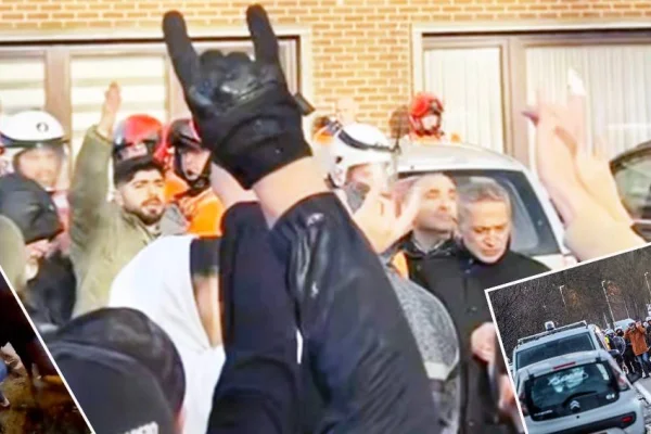 Belçika’da ülkücü provokasyon