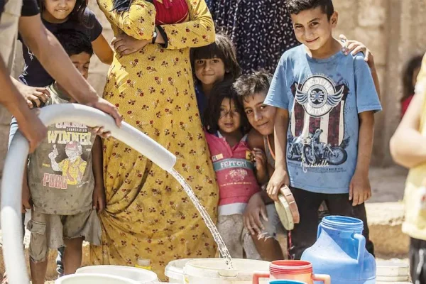 Bir buçuk milyon insan 7 aydır susuz