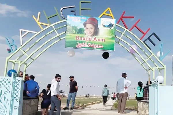 Şengal’de ilk çocuk parkı: Baxça Axîn