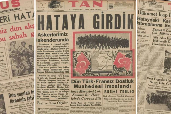 Hatay davası: 5 Temmuz 1938
