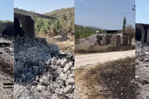 Köyler bombalanıyor