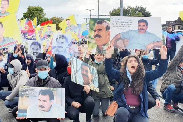 Onlarca merkezde Öcalan eylemi