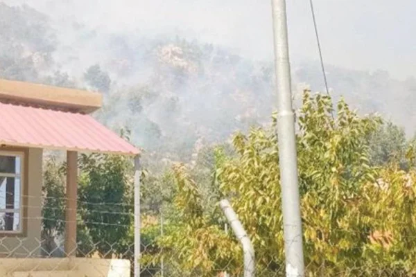 Türk ordusu köyleri bombaladı