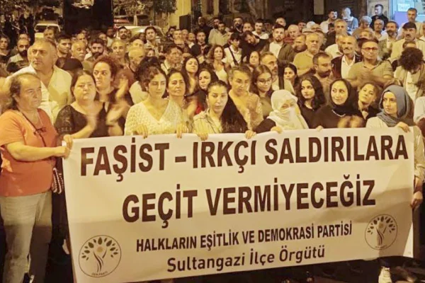 DEM Parti’ye saldırı protesto edildi