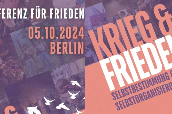 Berlin’de Kadın Barış Konferansı