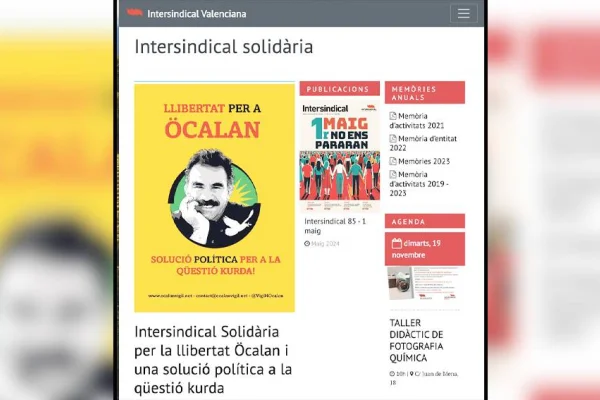 Intersindical Solidària da hamleye katıldı
