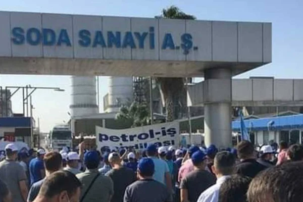 Grev yasağına tepki