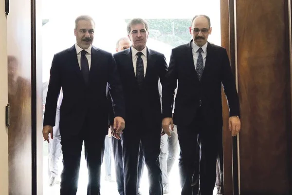 Neçirvan Barzani Ankara'da