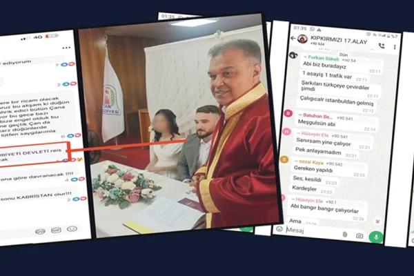 Çan'daki ırkçıların alayı, Kürt düğünü için seferber