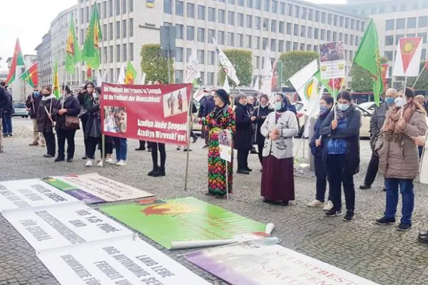 Hannover ve Bielefeld’de Şengal protestosu