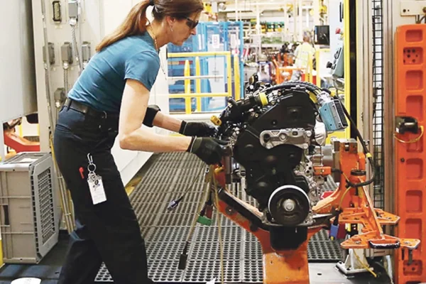 Ford işçileri greve gitti