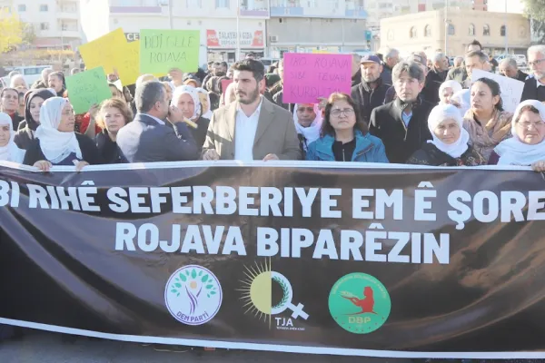 Bakur'dan Rojava'ya destek