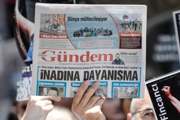 Özgür Gündem davasında ceza