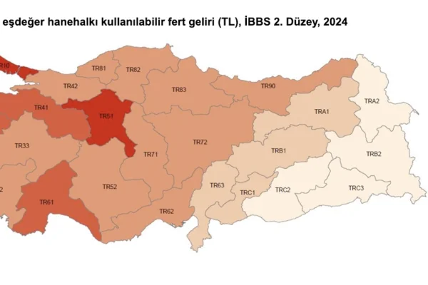 En düşük gelir Kürt illerine