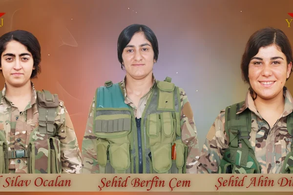 YPJ üç şehidi açıkladı
