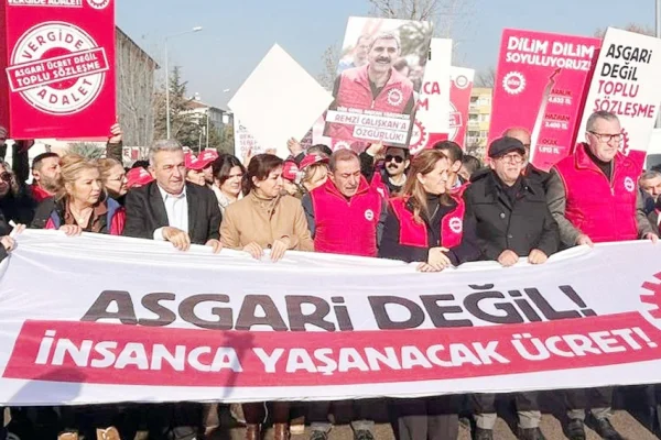 Asgari ücret, açlık sınırı altında