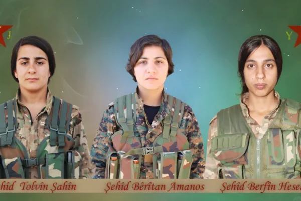 Tolvîn, Amanos ve Berfîn: Bir Kürt, iki Arap savaşçı