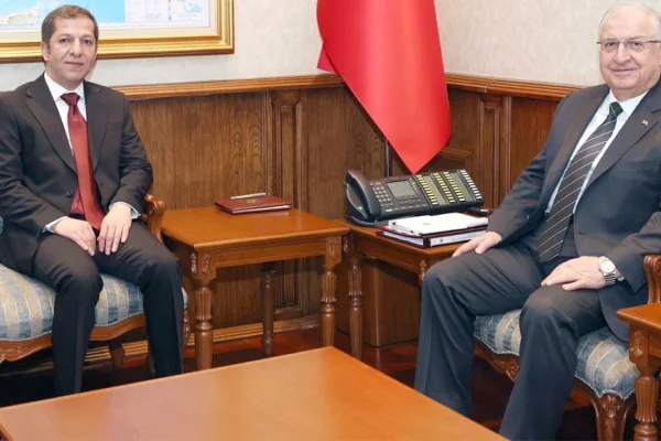 Mensûr Barzanî, Yaşar Güler ile görüştü
