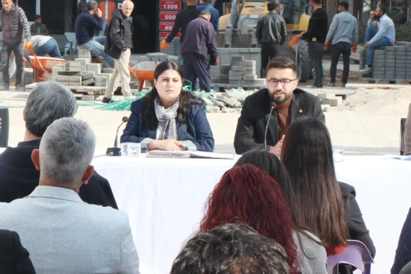 Halkla birlikte meclis toplantısı