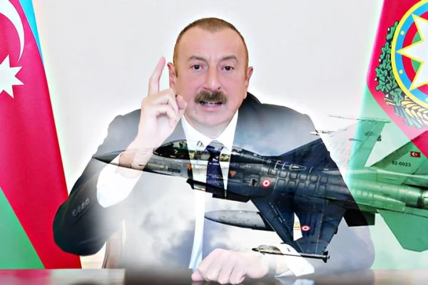 Babasının F16’ları ile tehdit etti