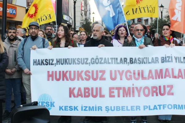 KESK'ten gözaltılara tepki