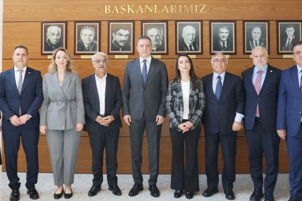 DEM Parti TBB’yi ziyaret etti