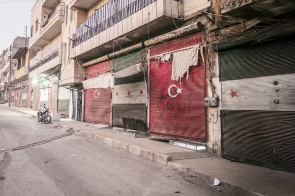 Efrîn artık tanınmaz halde