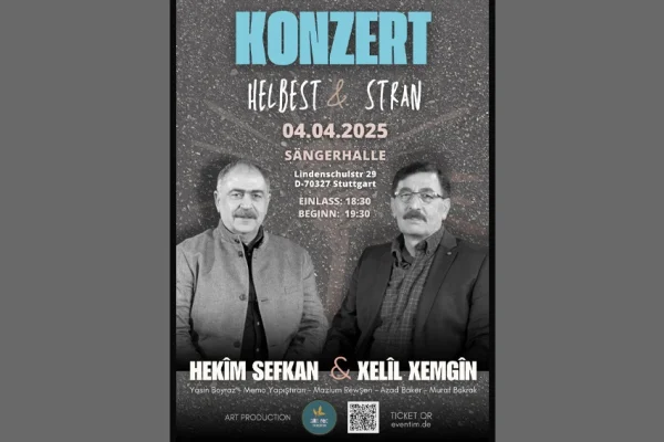 Xemgîn ve Sefkan sahnede
