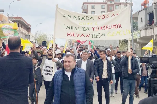 Hilvan'da coşkulu karşılama