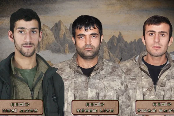 Kürdistan’ın üç fedaisi