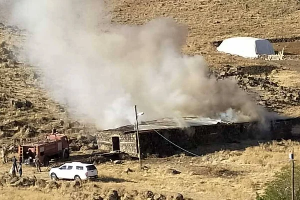 Köyü boşaltmak için ‘faili meçhul’ yangın