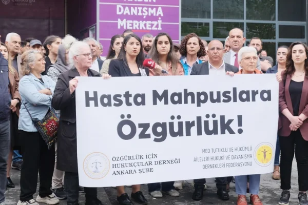 Hasta tutsakların yeri hastanedir