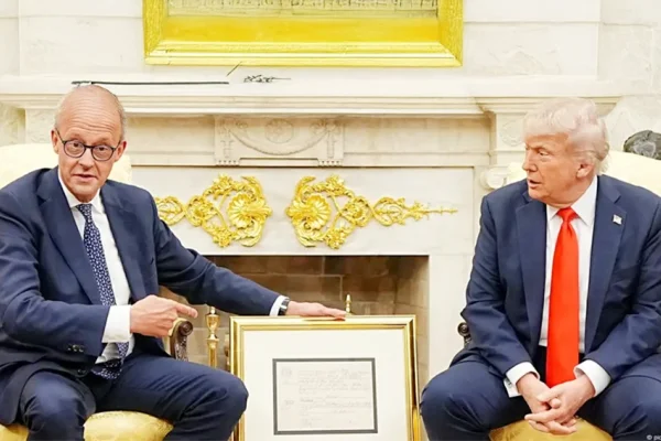 Merz ziyaretinden memnun