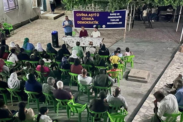 Toplum barış için buluşuyor