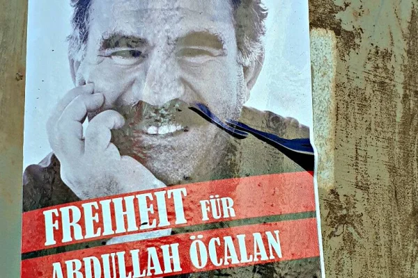 Öcalan afişleri her yerde