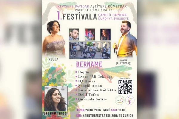 İsviçre’de 1. Kürt Kültür Festivali