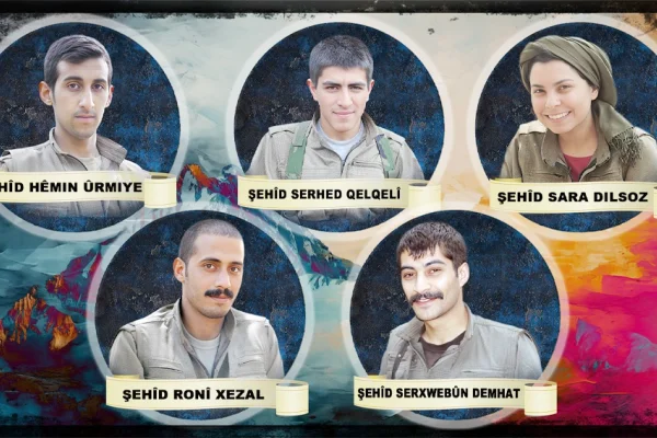 HPG, 5 gerillayı andı