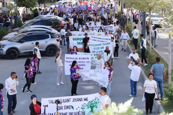 Doğa talanına karşı yürüdüler