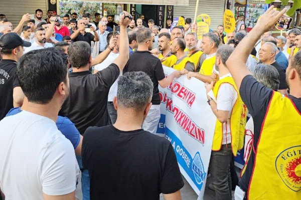 Ana dil yürüyüşüne yasak