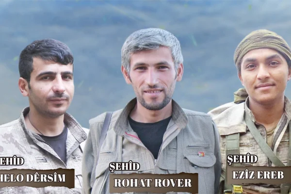 HPG üç şehidi saygıyla andı