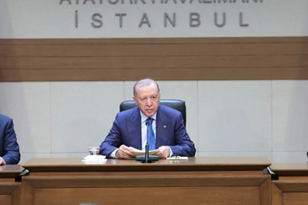 Erdoğan, yol haritasına dikkat çekti