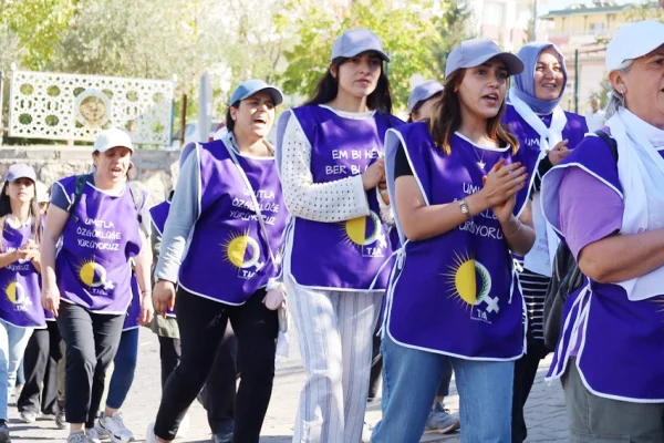Özgürlük yürüyüşünün finali Ankara’da