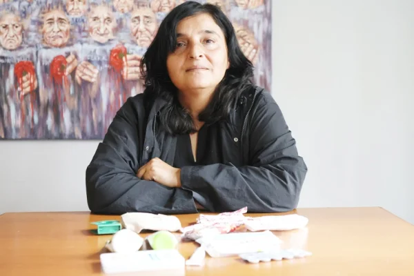 İlk yardım malzemeleriyle sahadalar
