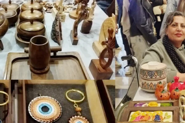 Özel gereksinimli kadınlardan sergi