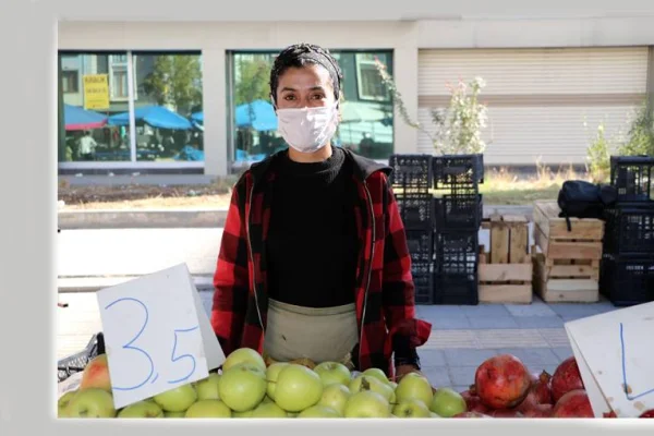 Fatma sadece bir pazarcı değil