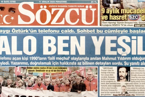 'Yeşil', Sözcü'de canlandı; Sakık, İçişleri'ne sordu
