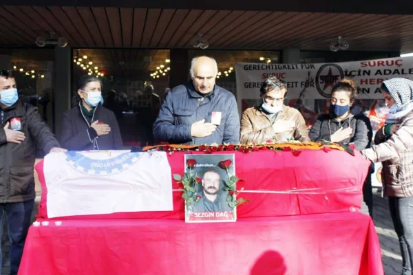 Suruç gazisi Dağ uğurlandı