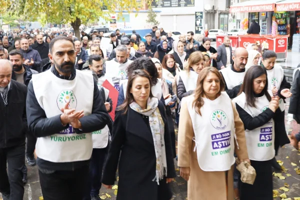 Dört koldan Ankara'ya yürüyüş
