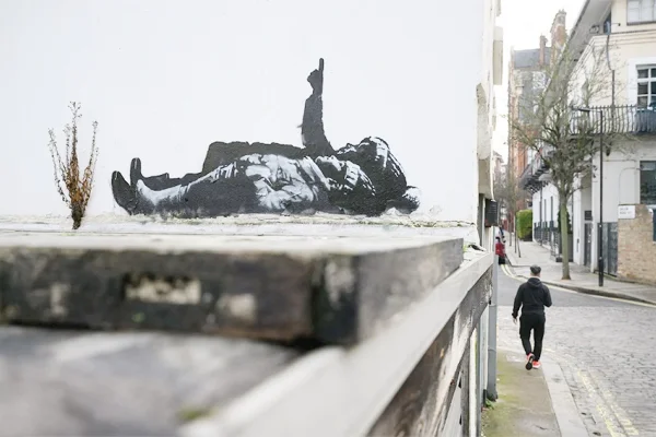 Banksy’nin son duvar resimleri