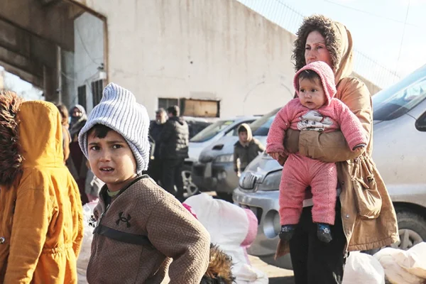 40 bin Efrînli ağır koşullar altında